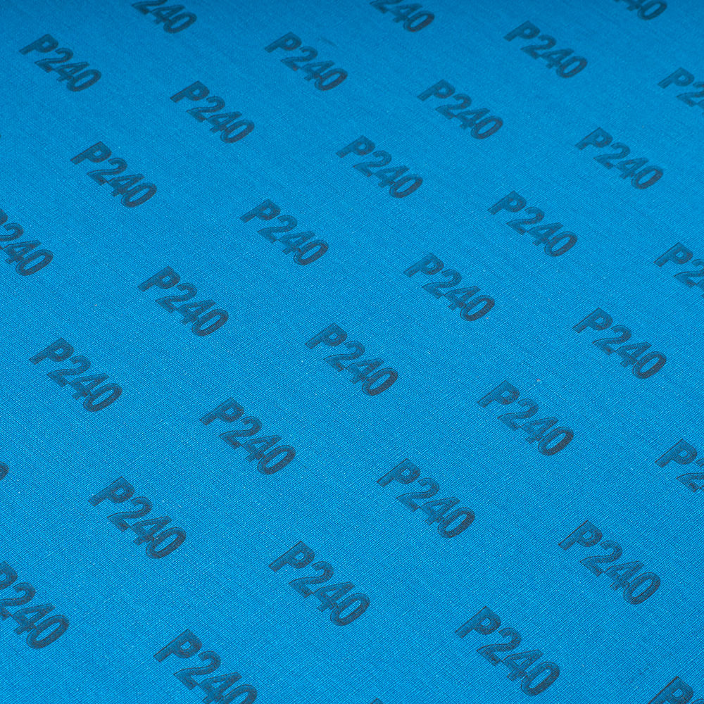 Шкурка на тканевой основе, P 240, 1000 мм х 20 м, водостойкая Matrix (75296)