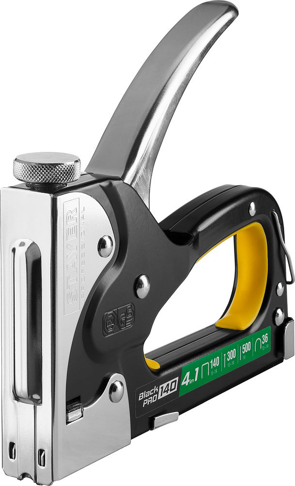 Степлер стальной мощный HERCULES-140, тип 140 (G/11/57) 20GA (6 - 14 мм)/36/300/500 STAYER Professional 31510_z01