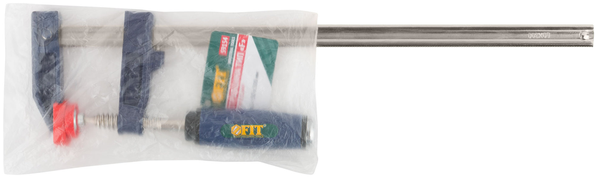 Струбцина тип F усиленная, мягкая ручка 50х300 мм (59154)