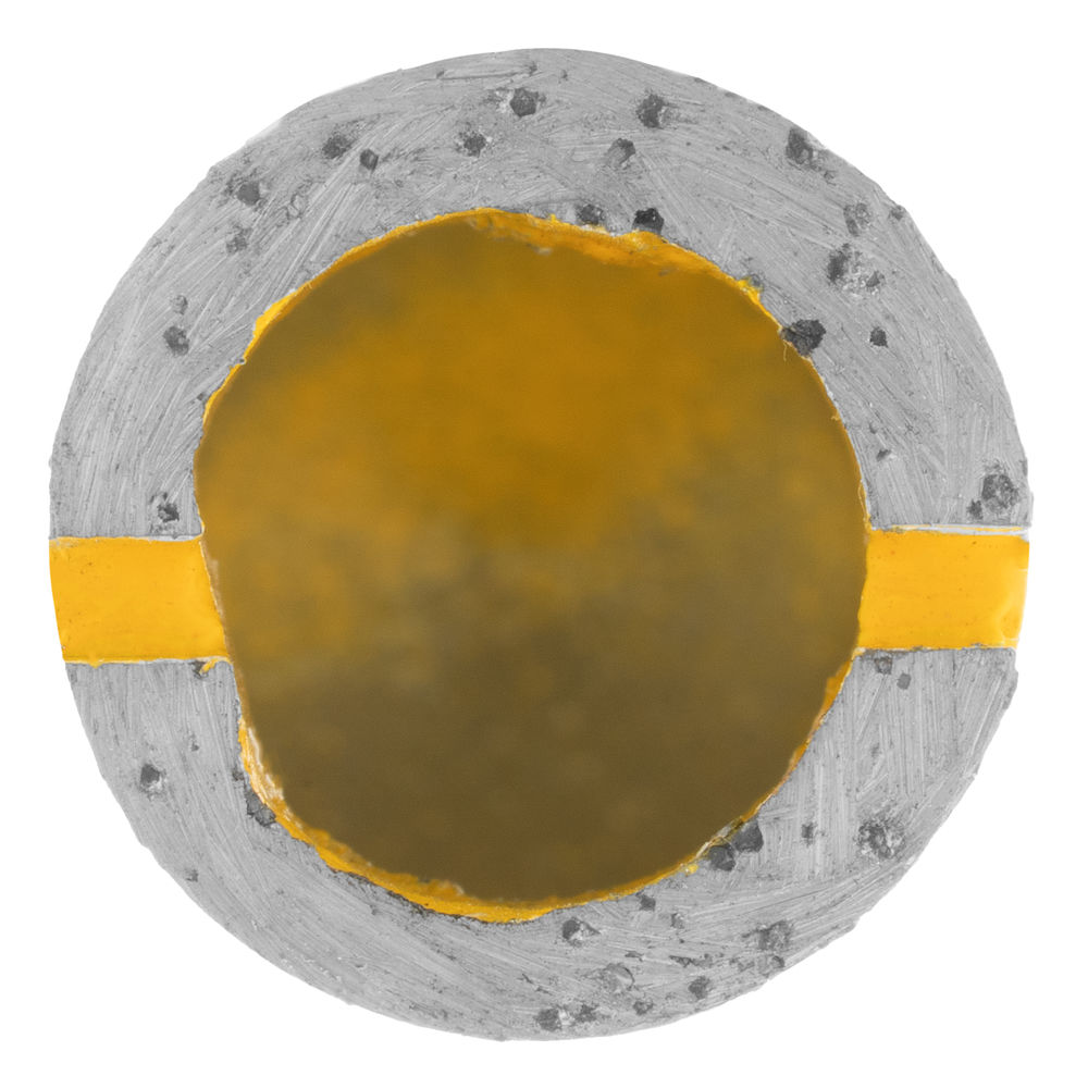 Сверло алмазное по керамограниту, 18 мм, мокрая резка, трехгранный хвостовик Denzel (72678)