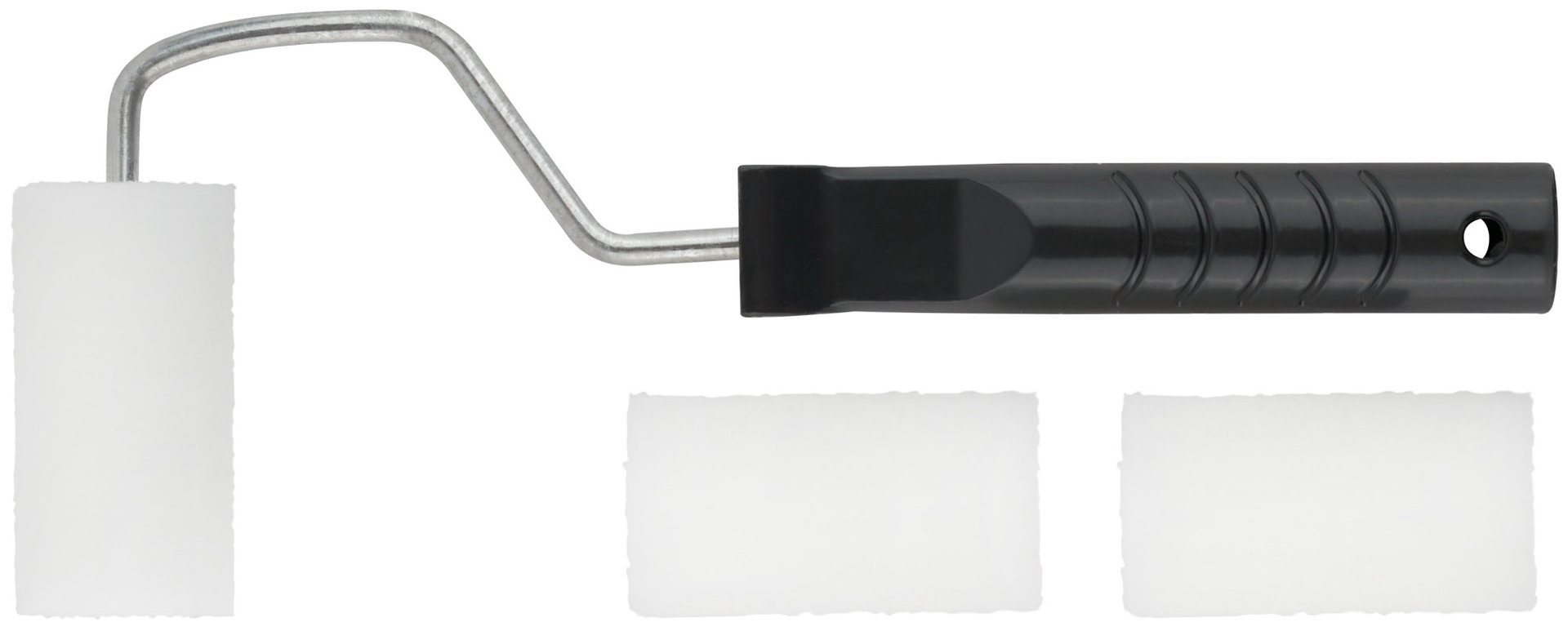 Валик поролоновый + 2 шубки 65 мм (02960)