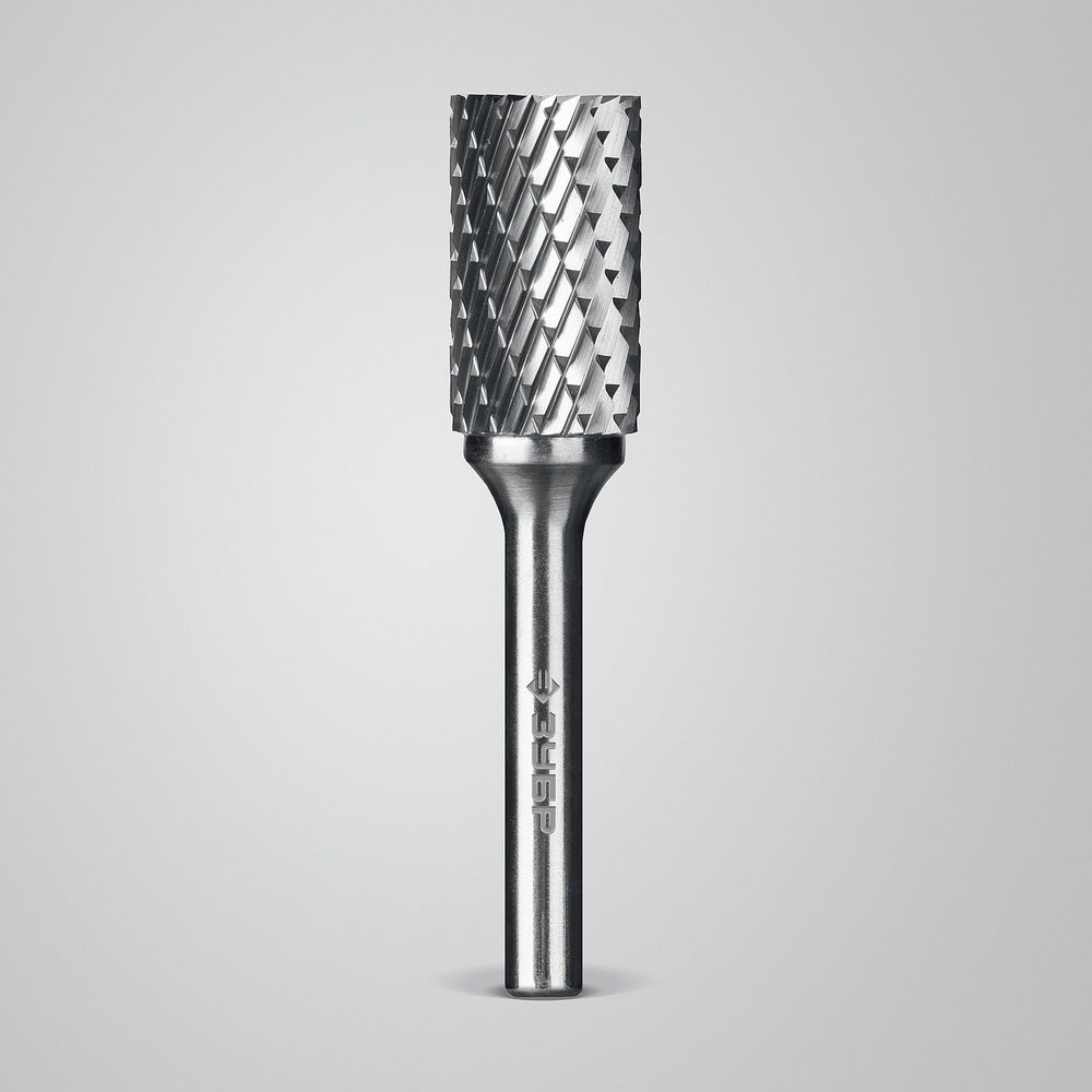 Борфреза твердосплавная 14?25 мм, тип B (цилиндр с торцевыми зубьями), хв-к 6 мм ЗУБР ПРОФЕССИОНАЛ 28801-14-25