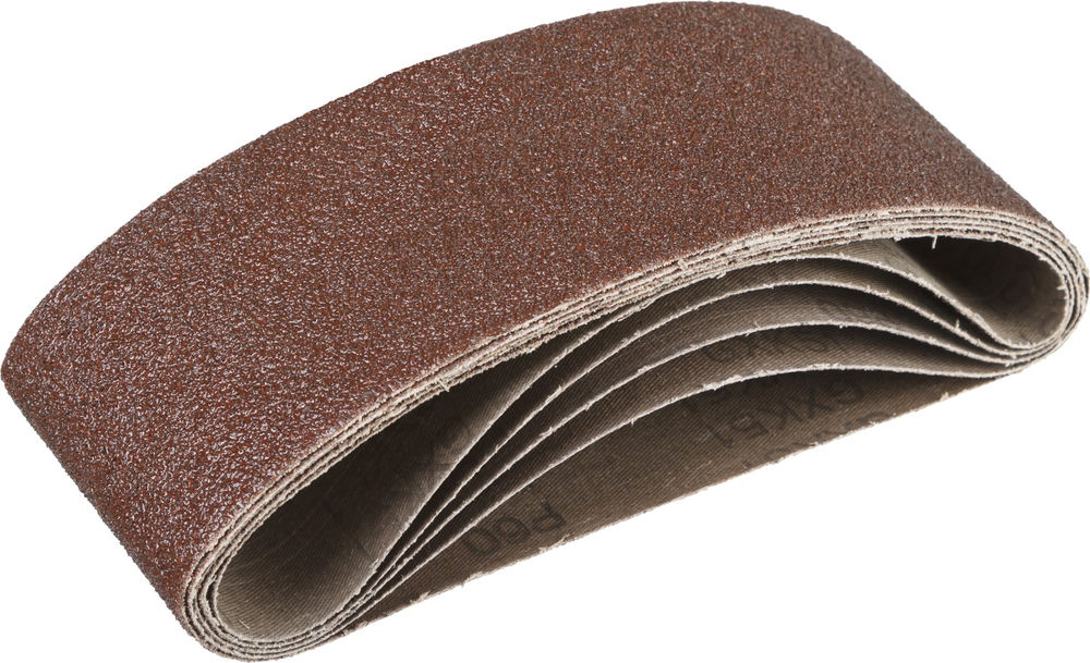 Лента шлифовальная 75х457 мм, P60, для ЛШМ, 5 шт, серия СТАНДАРТ ЗУБР 35341-060