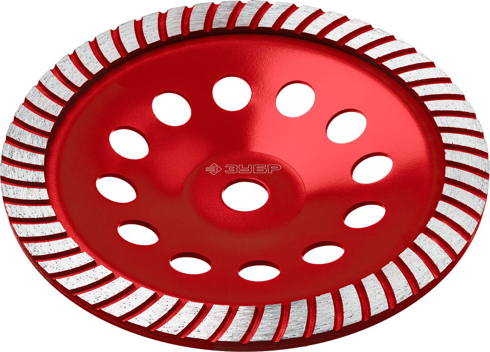 Чашка алмазная шлифовальная сегментированная d 230 мм ЗУБР Турбо 33375-230_z01