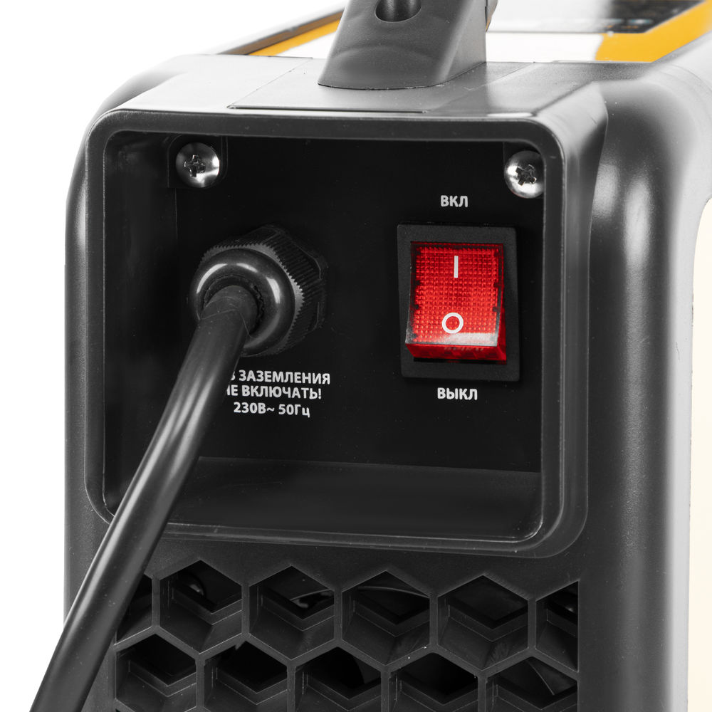 Аппарат инвертор. дуговой сварки SDM-200 Top, 200 А, ПВ 80% Denzel (94356)