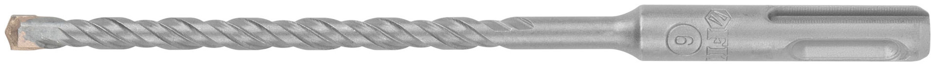 Бур по бетону SDS PLUS, Профи, W-образная вставка, двойная спираль, 6 х 160 мм (32806)