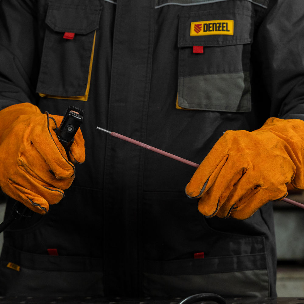 Электроды DER-46, диам. 4 мм, 5 кг, рутиловое покрытие Denzel (97517)