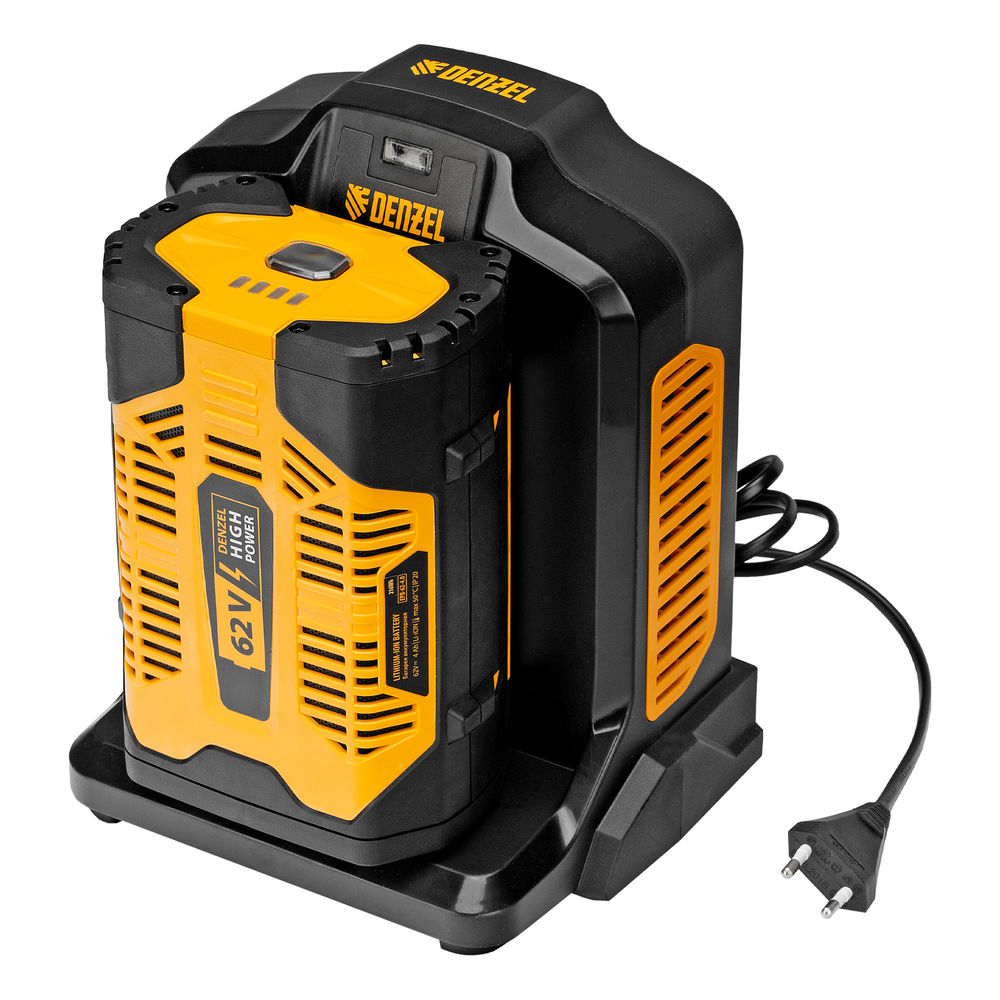 Газонокосилка аккумуляторная бесщет., RLMS560-62, привод, 560 мм, Li-ion, 62В Denzel (58920)