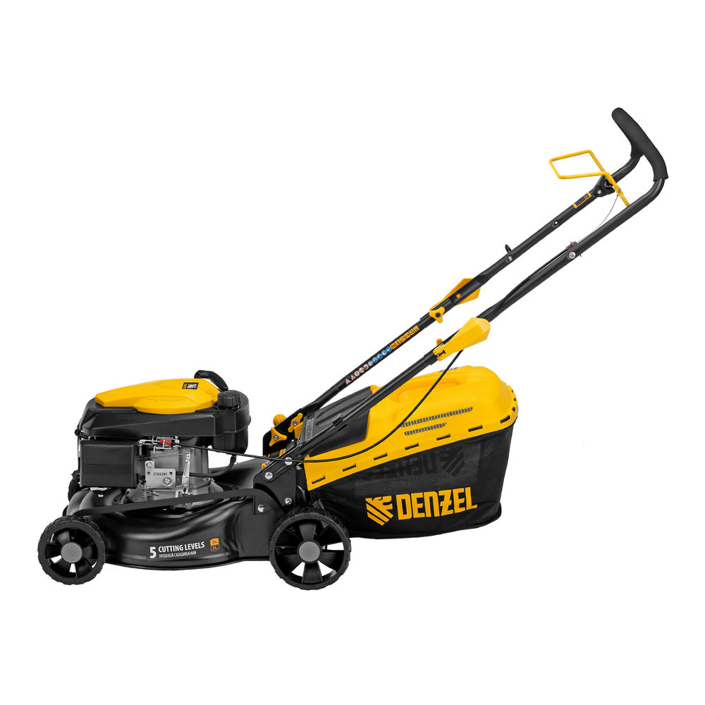 Газонокосилка бензиновая GLD-420, 146 см3, ширина 42 см, 40 л Denzel (58805)