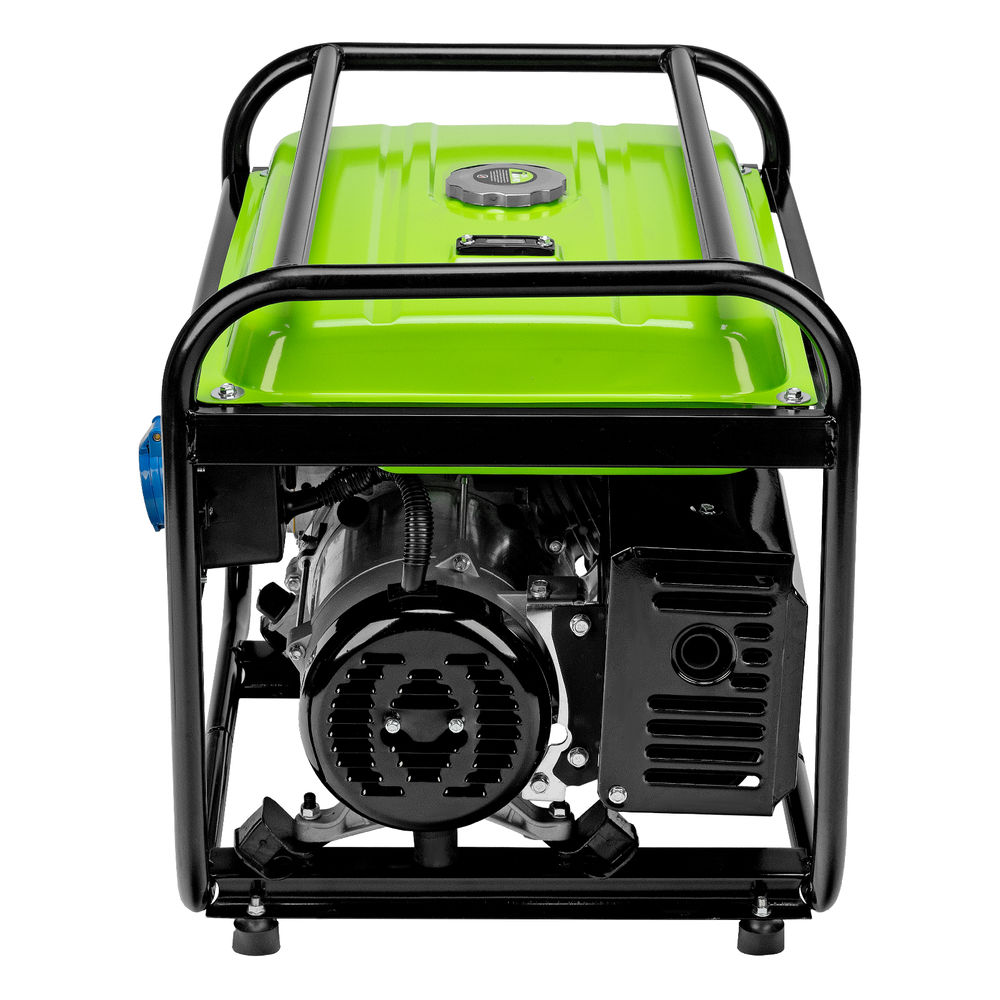 Генератор бензиновый БС-8000, 6,6 кВт, 230В, четырехтактный, 25 л, ручной стартер Сибртех (94547)