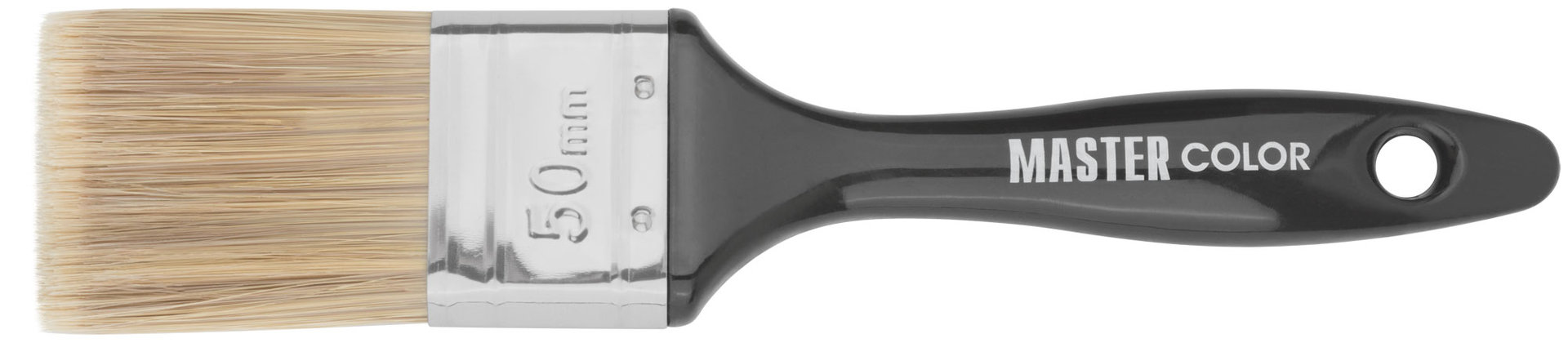 Кисть флейцевая Wood Master, микс из 3-х видов щетины/филамента, 50х18х64 мм (30-0541)