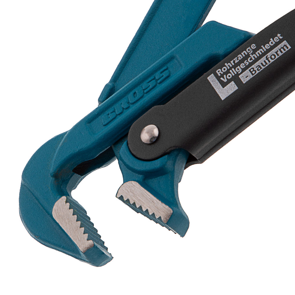 Ключ трубный рычажный 3/4, №0, цельнокованый, CrV, тип L Gross