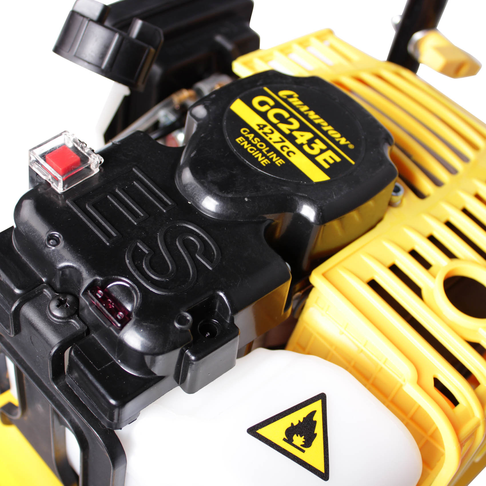 Мотокультиватор Champion GC243E (1,7лс 25см 22,5см 1,2л 16,8кг эл. запуск) (GC243E)