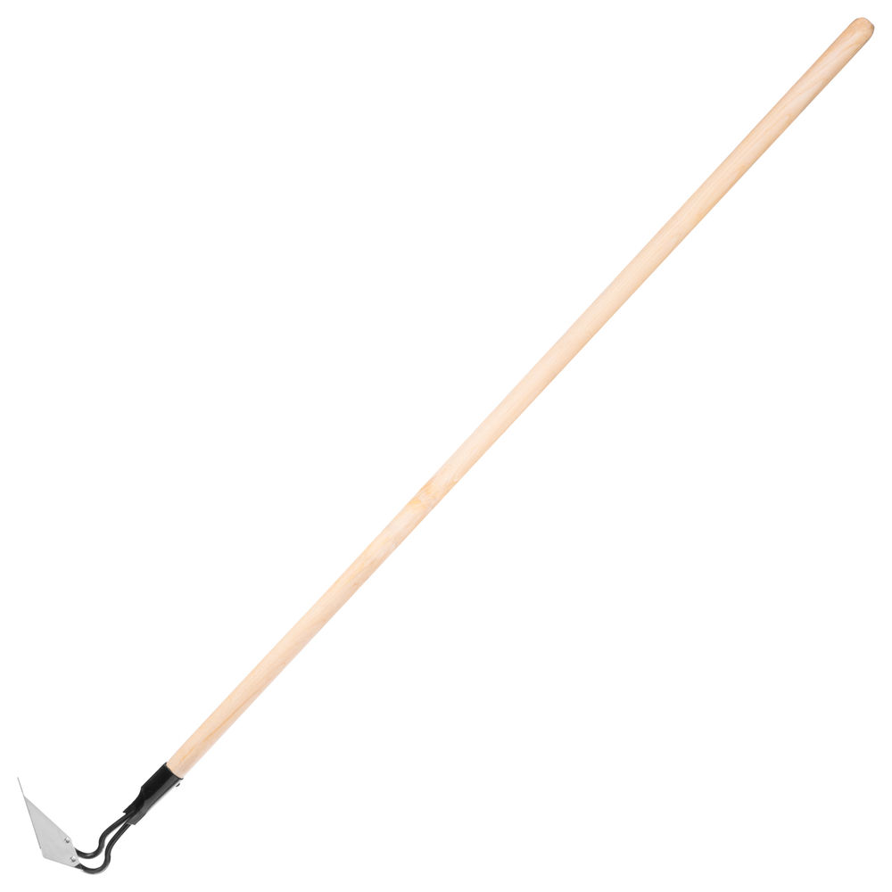 Мотыга, нержавеющая сталь, 150 х 90 х 1300 мм, деревянный черенок, Сибртех (62333)