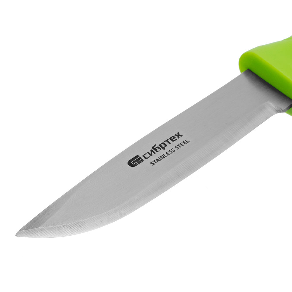 Нож-поплавок хозяйственный с чехлом, пластиковая рукоятка, 230 мм Сибртех (79019)