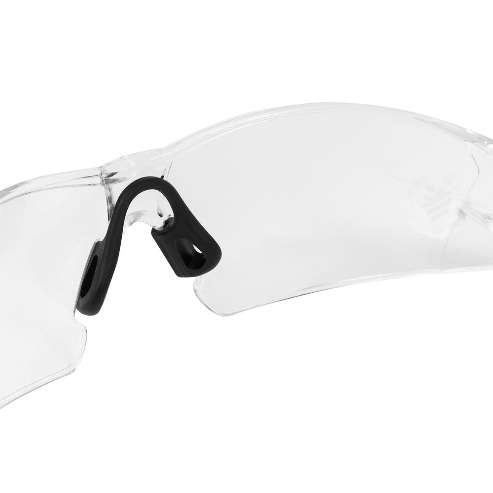 Очки защитные открытые, поликарбонатные, прозрачная линза, 2х комп.дужки Denzel (89191)