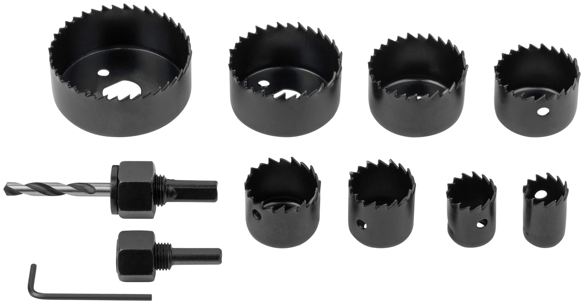 Пилы круговые Профи 19-64 мм в кейсе (36741)