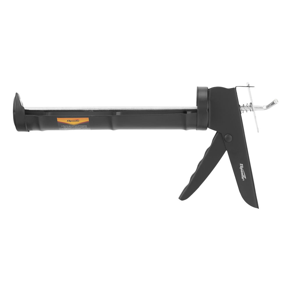 Пистолет для герметика, 310 мл, полуоткрытый, круглый шток 7 мм, утолщенные стенки Sparta (886365)