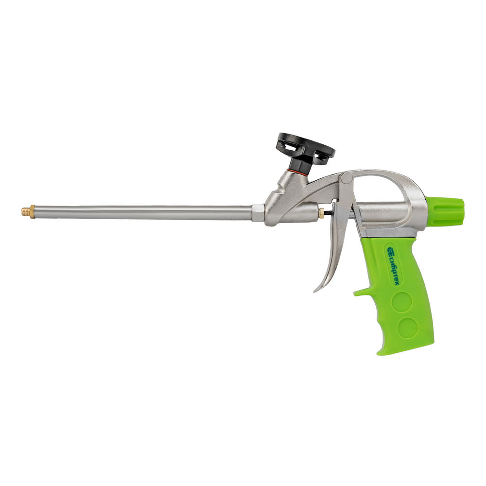 Пистолет для монтажной пены, усиленный алюминиевый корпус Сибртех (88671)