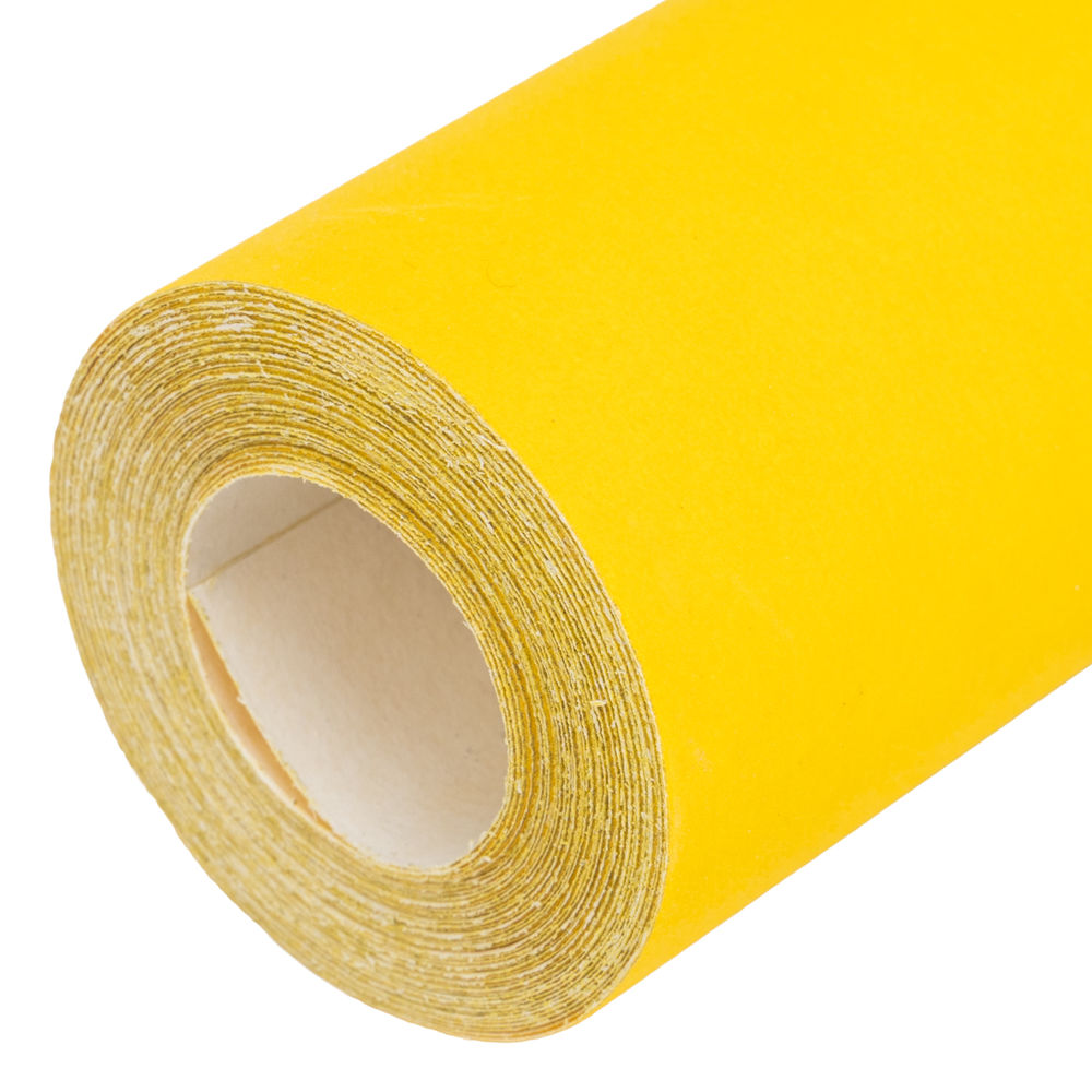 Шкурка на бумажной основе, LP41C, зернистость Р 320, мини-рулон 115 мм х 5 м, БАЗ (75636)