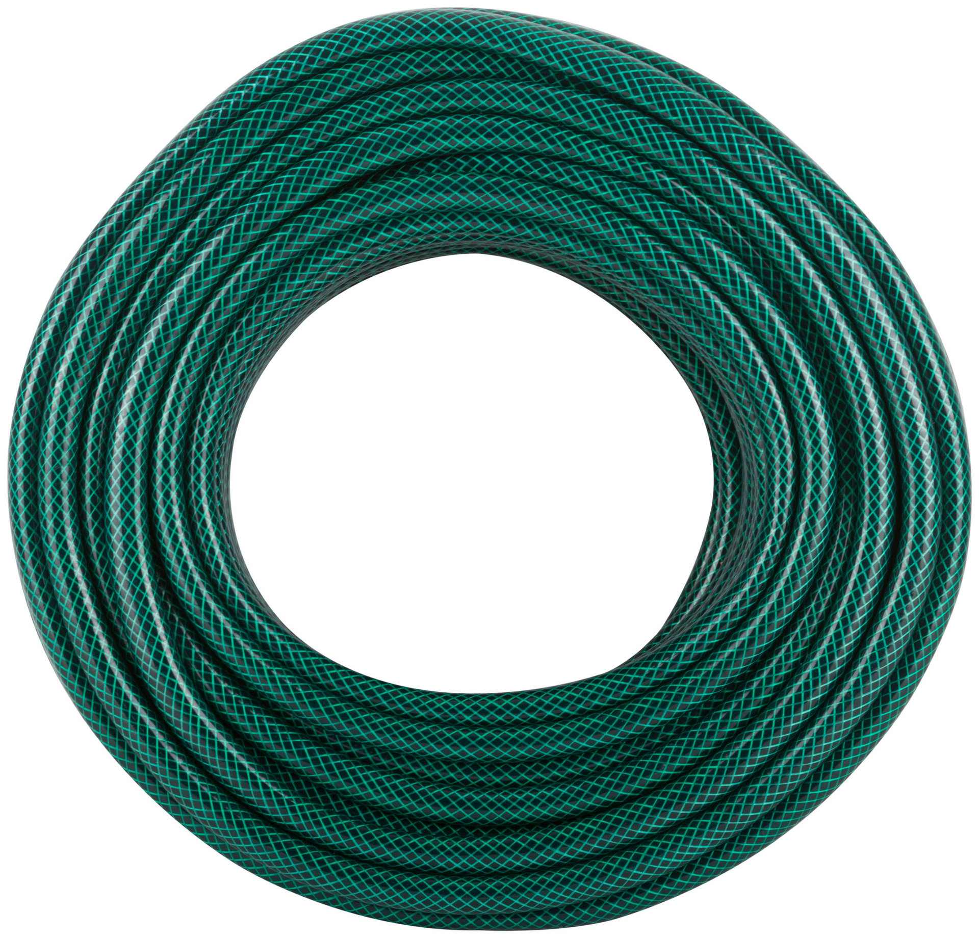 Шланг поливочный трехслойный армированный, зеленый 1/2 х 1,8 мм х 50 м (76306)