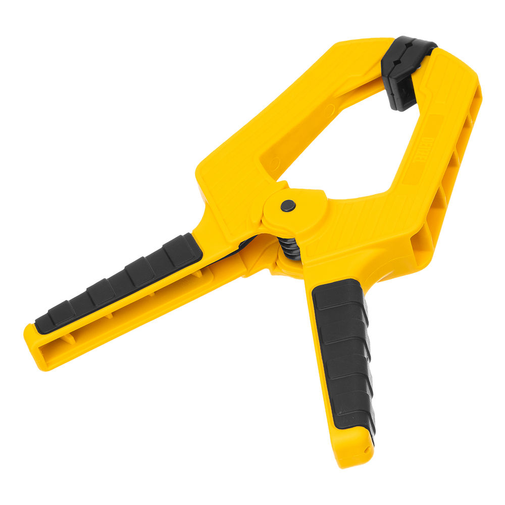 Струбцина клещеобразная, усиленная 100 х 80 мм, двухкомпонентные рукоятки Denzel (20798)