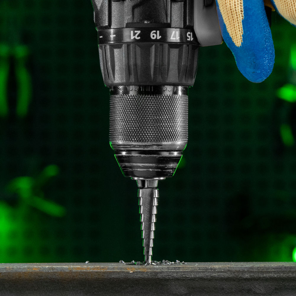 Сверло ступенчатое по металлу 4-5-6-7-8-9-10-11-12 мм, 4241 Сибртех (723011)