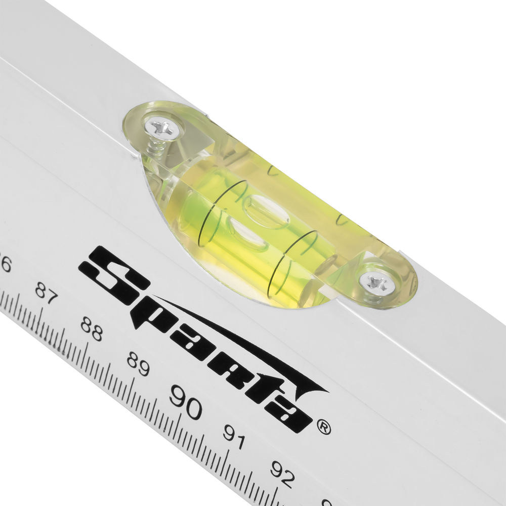 Уровень алюминиевый, 1800 мм, 2 глазка, линейка Sparta (35118)