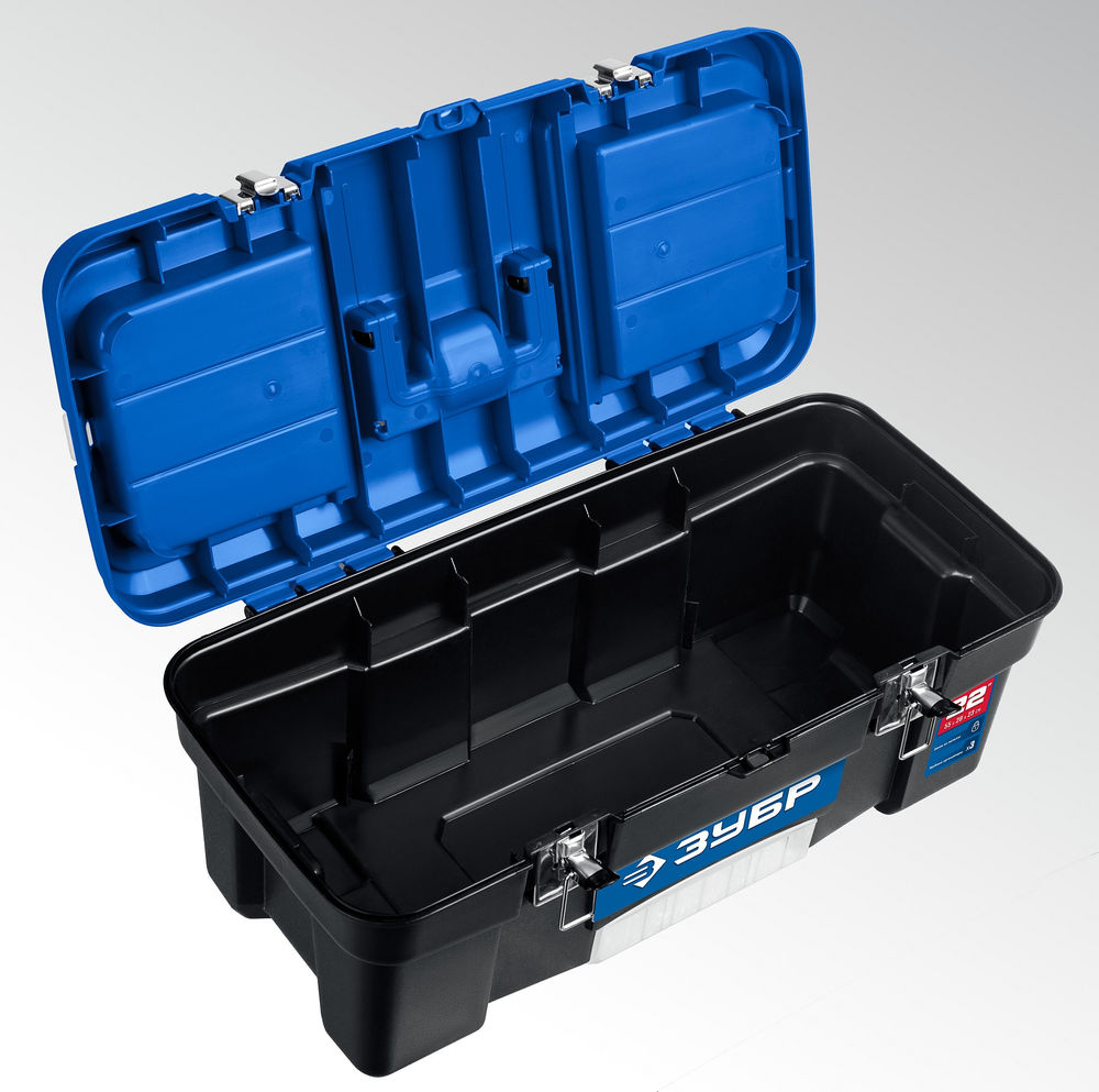 Ящик 557 x 284 x 236 мм 22 пластиковый для инструментов ЗУБР ДЕСНА-22 38181-22