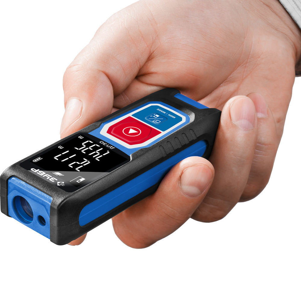 Дальномер 30 м лазерный Профессионал ЗУБР ДЛ-30 34927