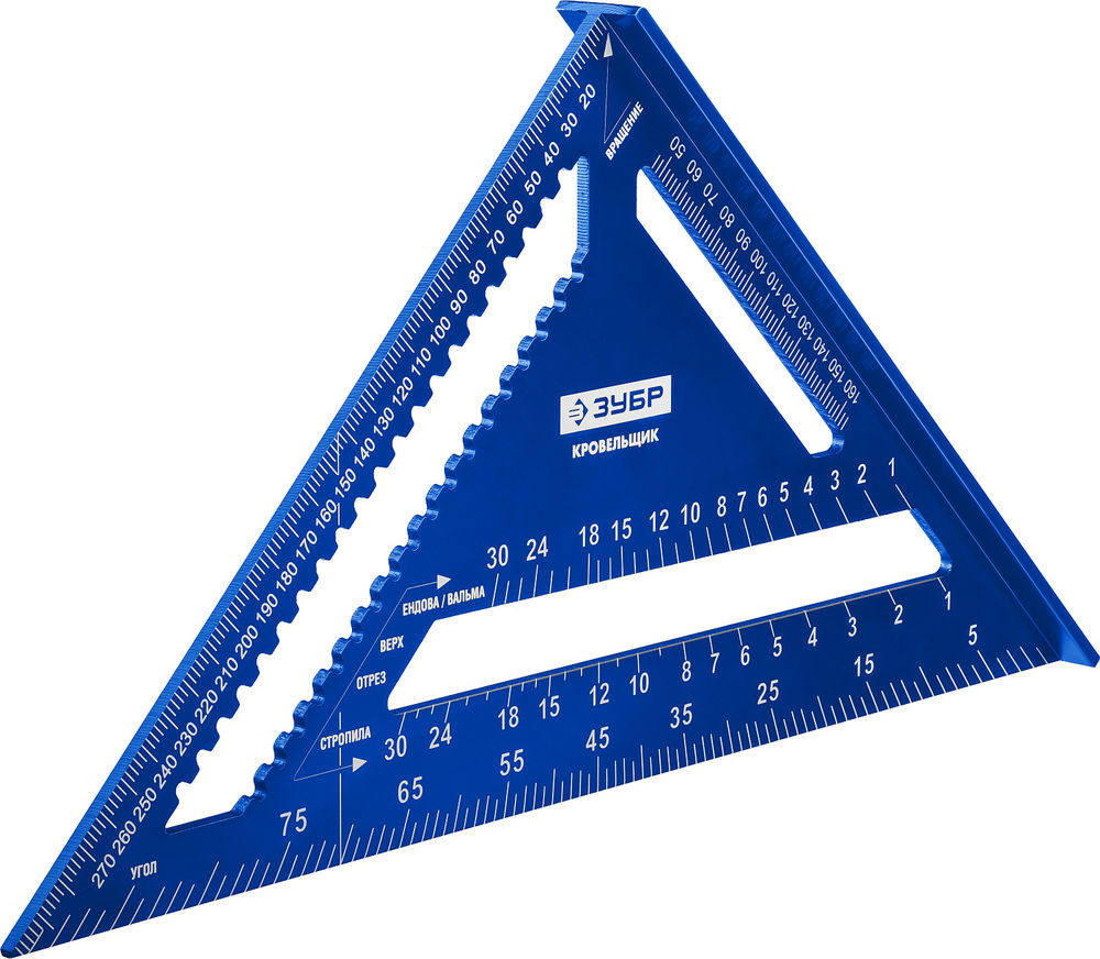 Универсальный кровельный угольник Кровельщик, 300 мм, 5-в-1 ЗУБР Профессионал 34391-30