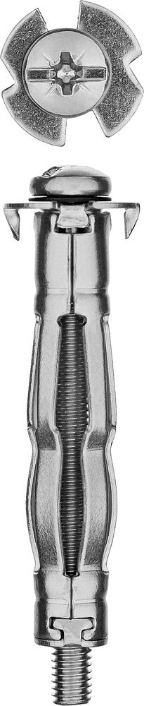 Анкер для пустотелых конструкций МОЛЛИ, М8 х 80 х 13 мм, 35 шт ЗУБР 302472-08-080