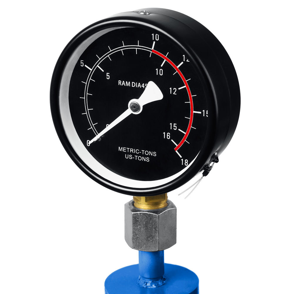 Пресс гидравлический 10 т с гидронасосом и манометром ЗУБР ПГН-10 Профессионал 43072-10