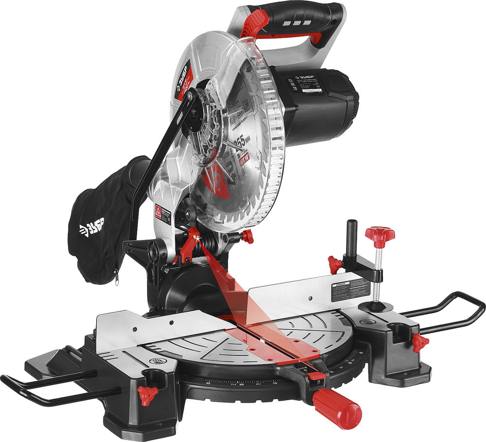 Пила торцовочная d 255 х 30 мм 1600 Вт ЗУБР ЗПТ-255-1800 ЛМ2 ЗПТ-255-1800 ЛМ2