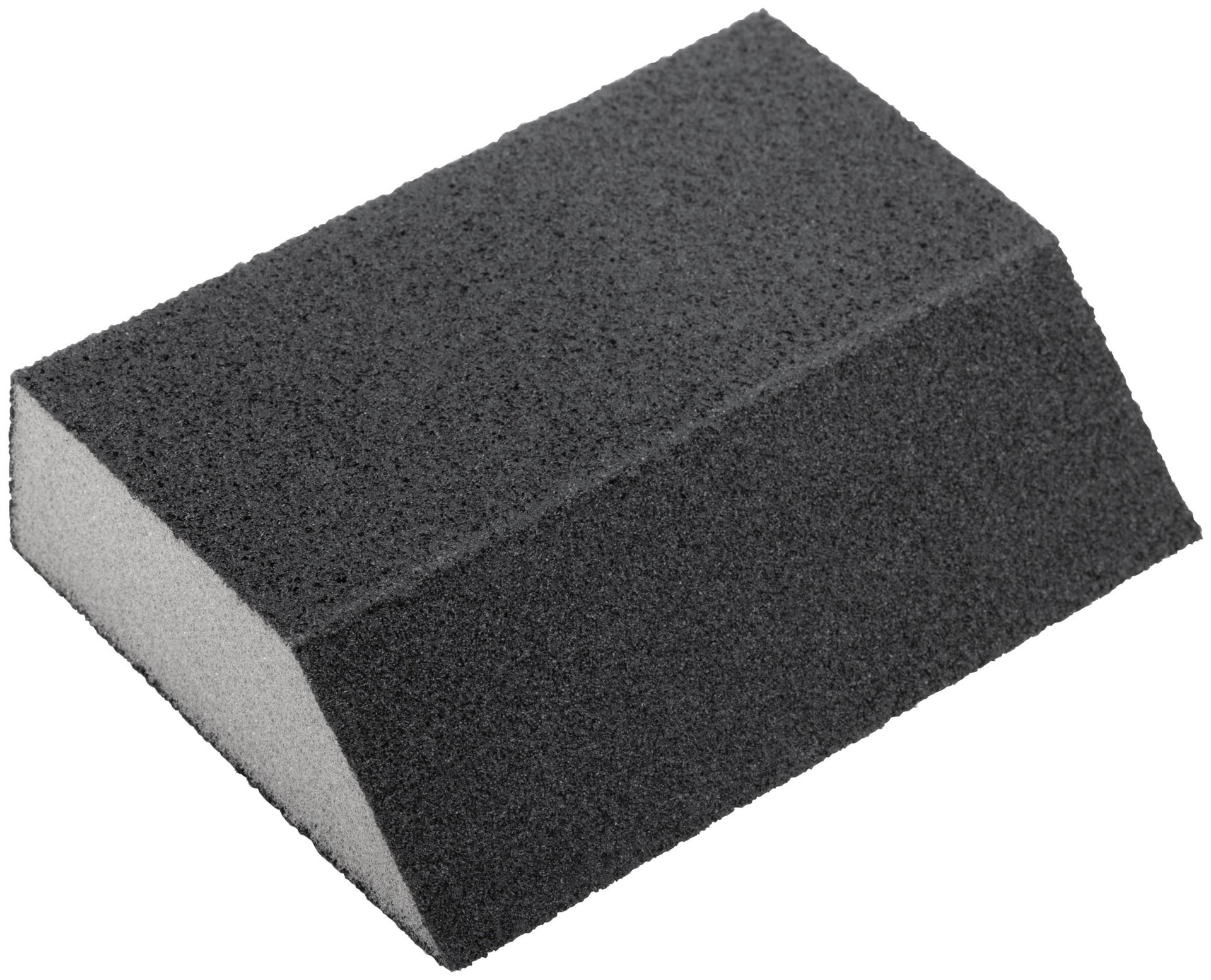 Губка шлифовальная угловая, алюминий-оксидная, 100х70х25 мм, средняя жесткость Р 80 (38373)