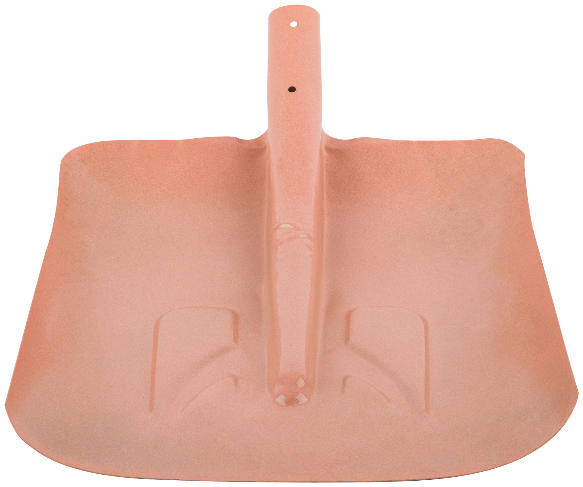 Лопата для уборки снега тротуарная стальная без черенка 340х385 мм (68121)