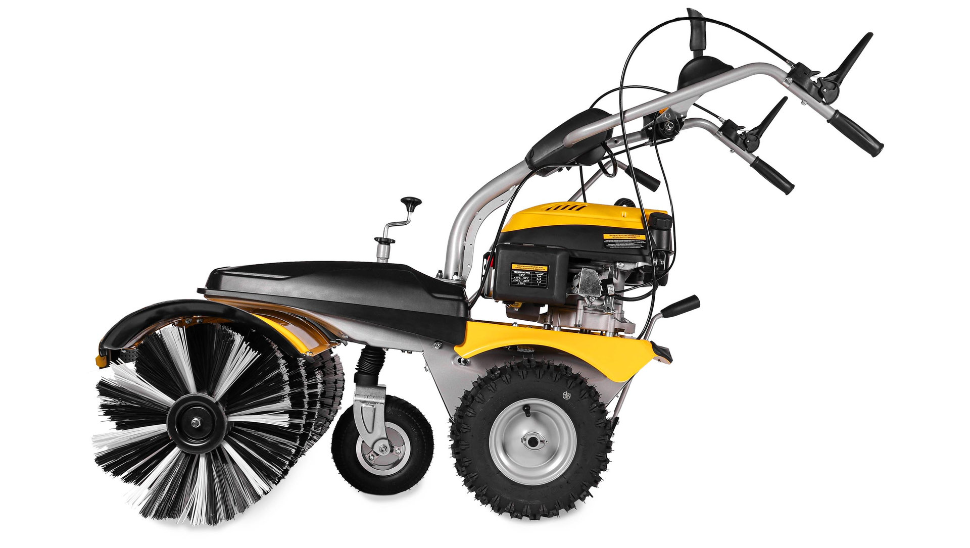 Машина подметально-уборочная PRO 5,45л/с 173см? шир.100см 79 кг щетка CHAMPION GS50100