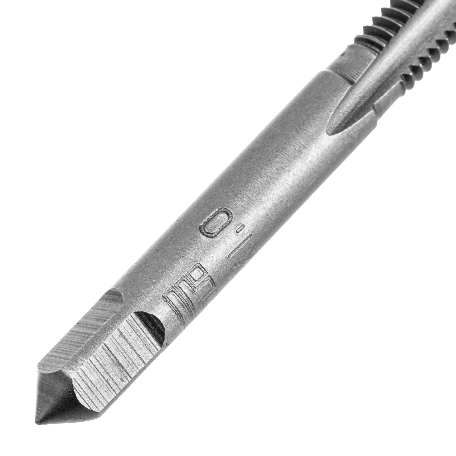 Метчик ручной М6 х 1 мм, комплект из 2 шт Сибртех (76617)
