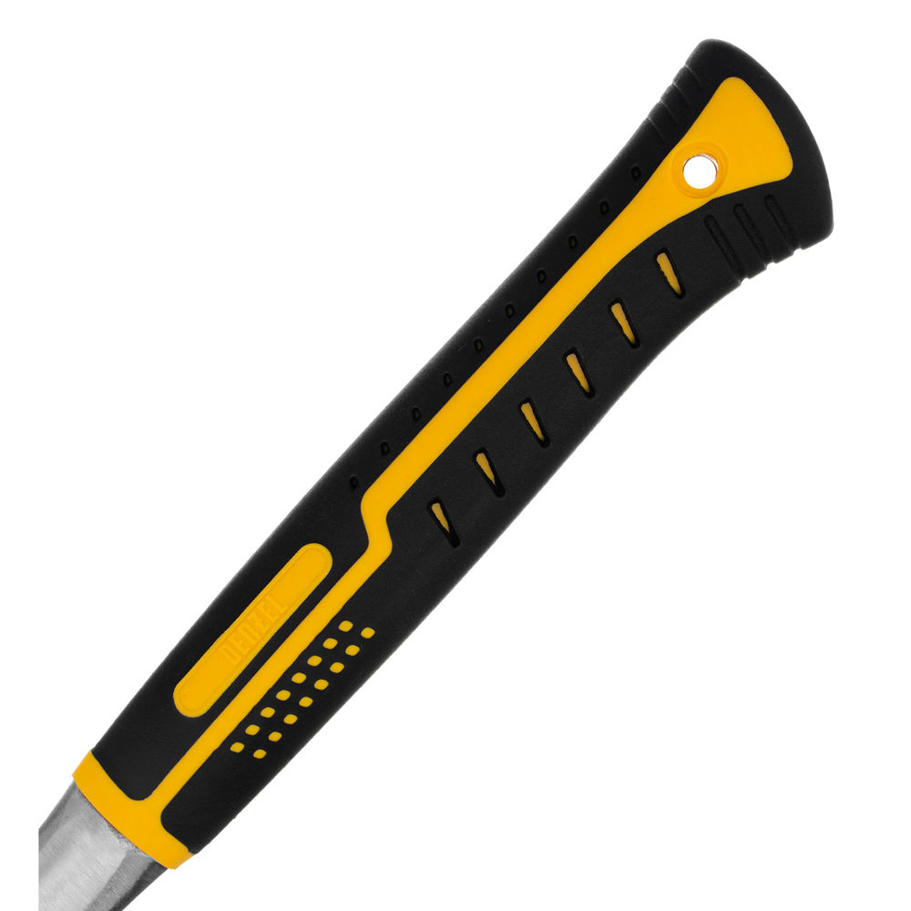 Молоток слесарный 800 г, цельнометаллический, двухкомпонентная рукоятка Denzel (10405)