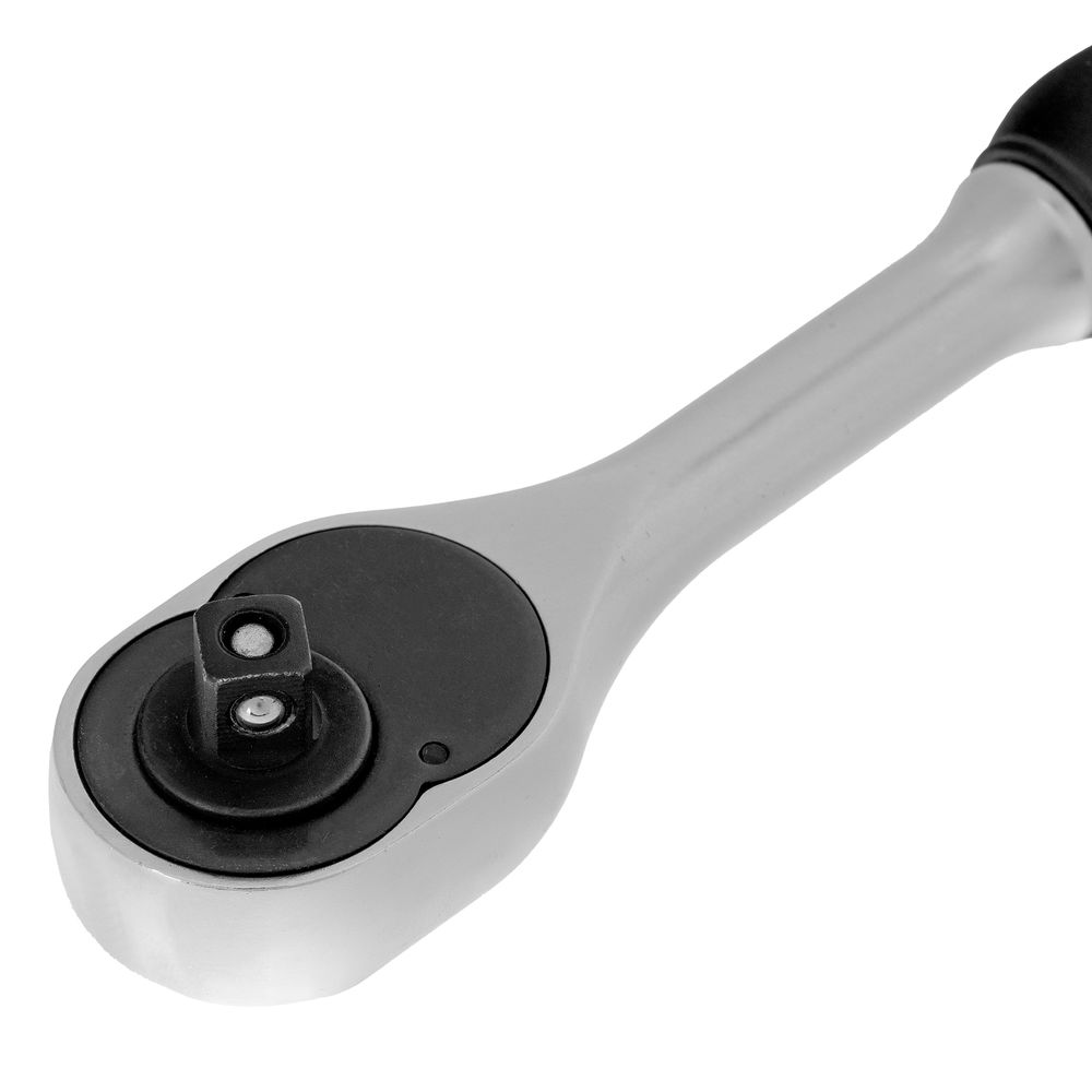 Набор торцевых головок с трещоткой, 1/4, 26 предметов Stels