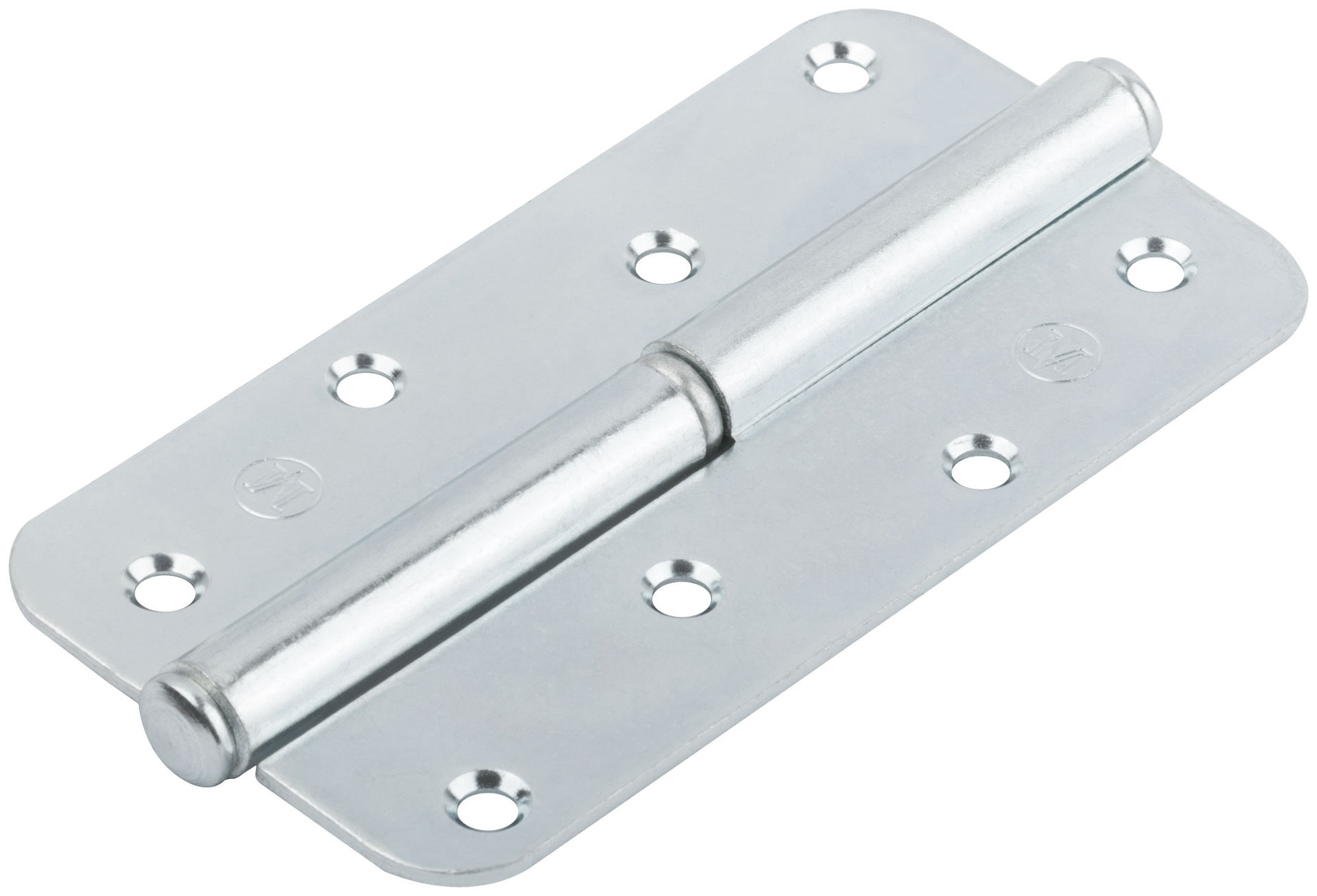 Петля накладная оцинкованная, тип ПН, 130 мм, правая (66395)