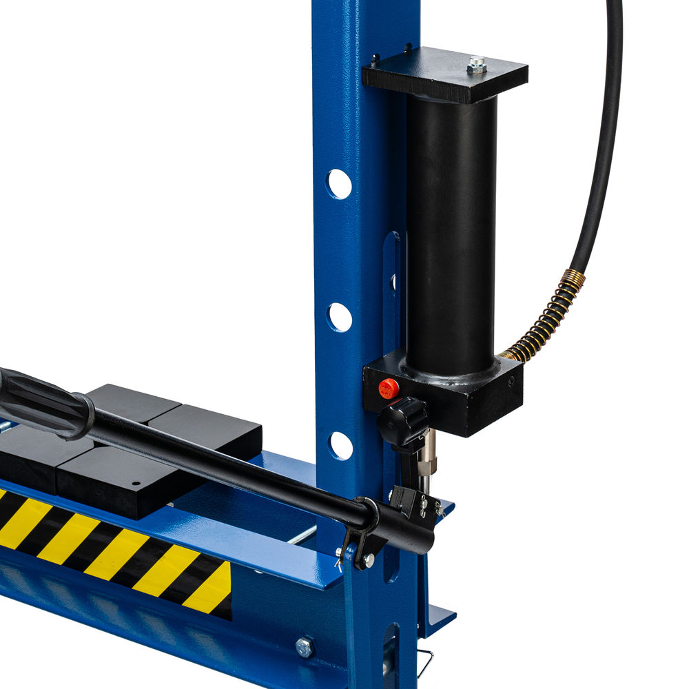 Пресс гидравлический с манометром и педалью, 20 т (комплект из 2 частей) Stels (52314)