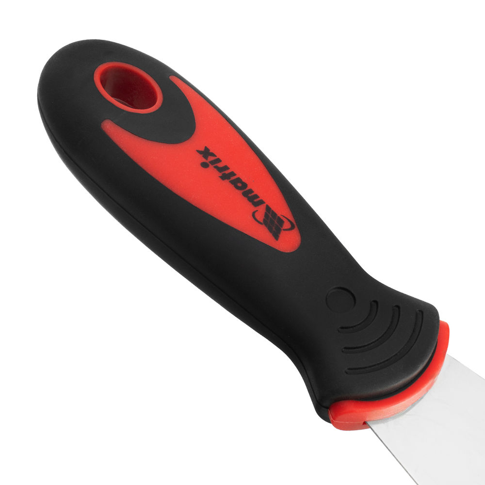 Шпательная лопатка из нержавеющей стали, 50 мм, двухкомпонентная ручка Matrix (85505)