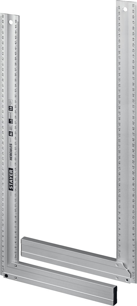 Угольник столярный 500 мм, жесткий STAYER Professional 3432-50