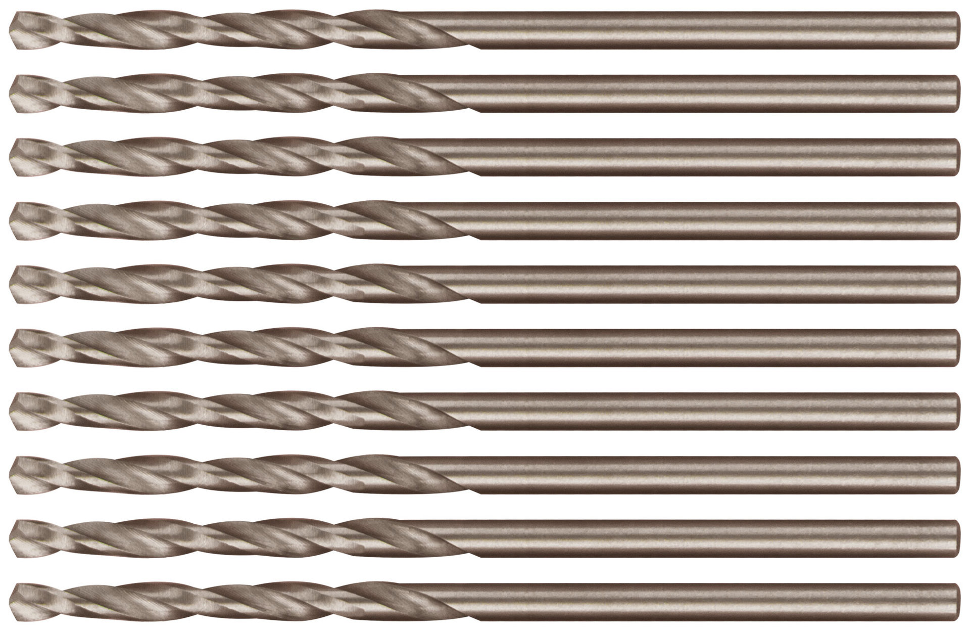 Сверло по металлу Cutop Profi с кобальтом 5%, 2 x 49 мм (10 шт) (48-20-10)