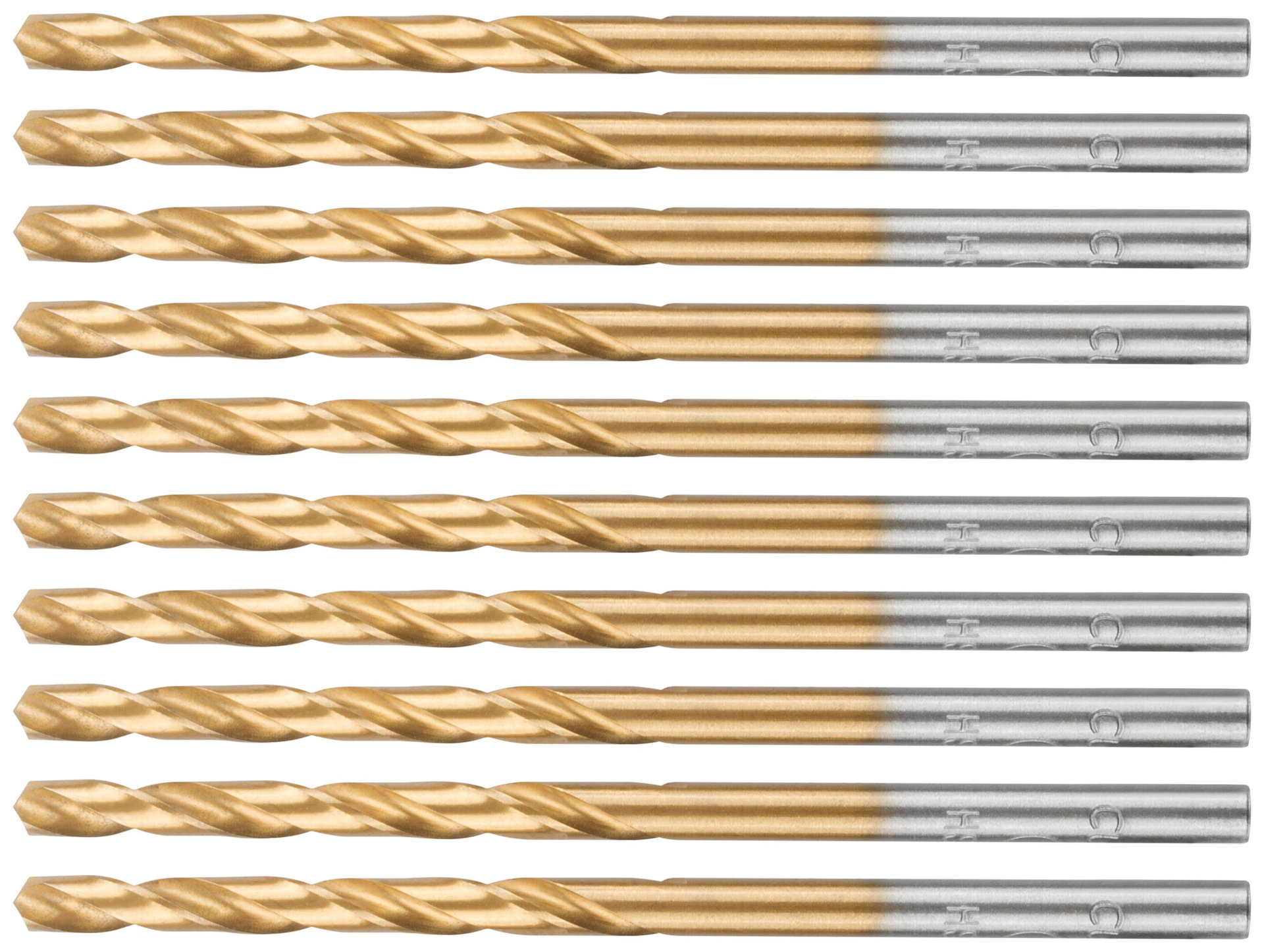 Сверло по металлу Cutop Profi с титановым покрытием, 3х61 мм (10 шт) (52-432)