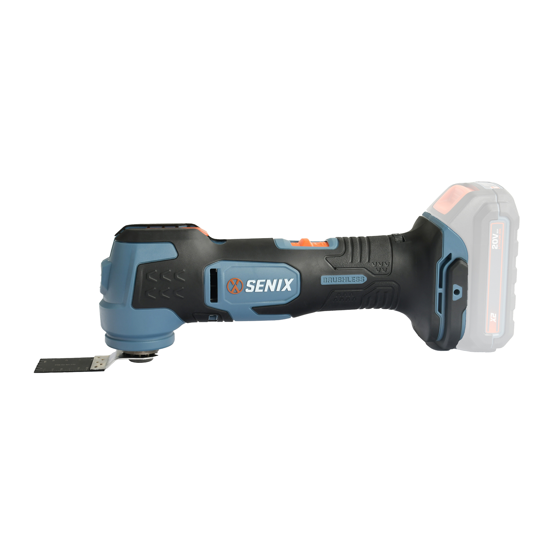 Реноватор (многофункциональный инструмент), без АКБ и ЗУ X2 20В