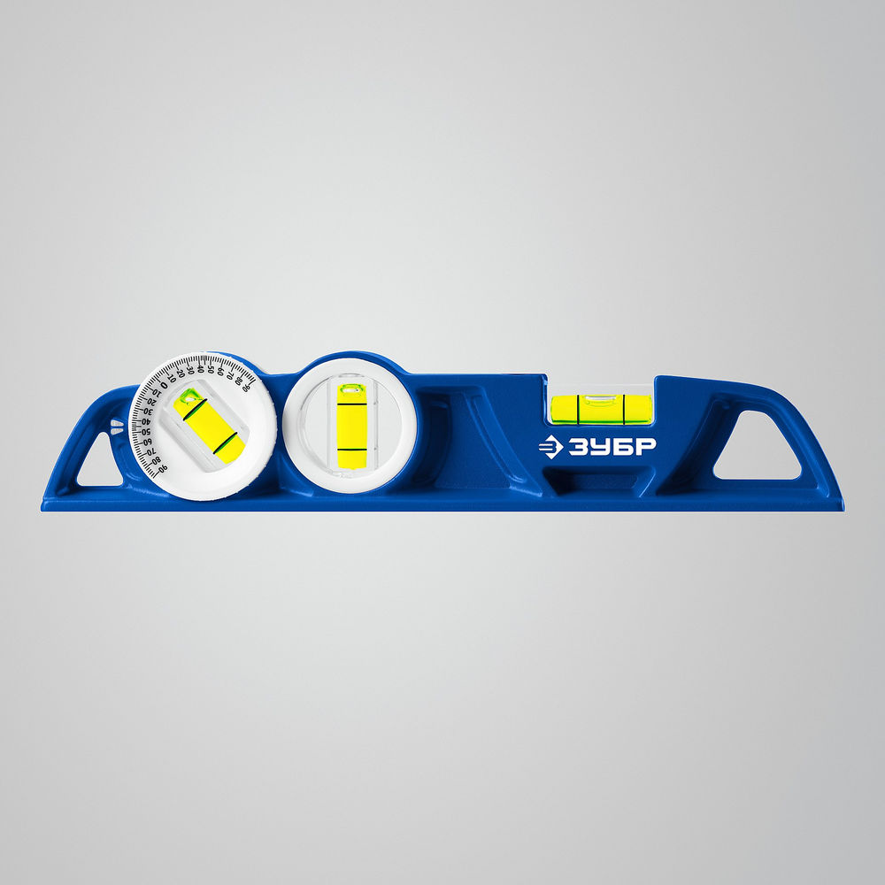 Магнитный уровень ЛИТОЙ 250 мм ЗУБР 34583