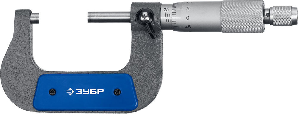 Микрометр механический гладкий МК 50, 25 - 50 мм ЗУБР Профессионал 34480-50_z02