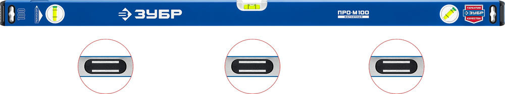 Уровень магнитный усиленный ПРО-М 1000 мм ЗУБР Профессионал 34589-100_z01